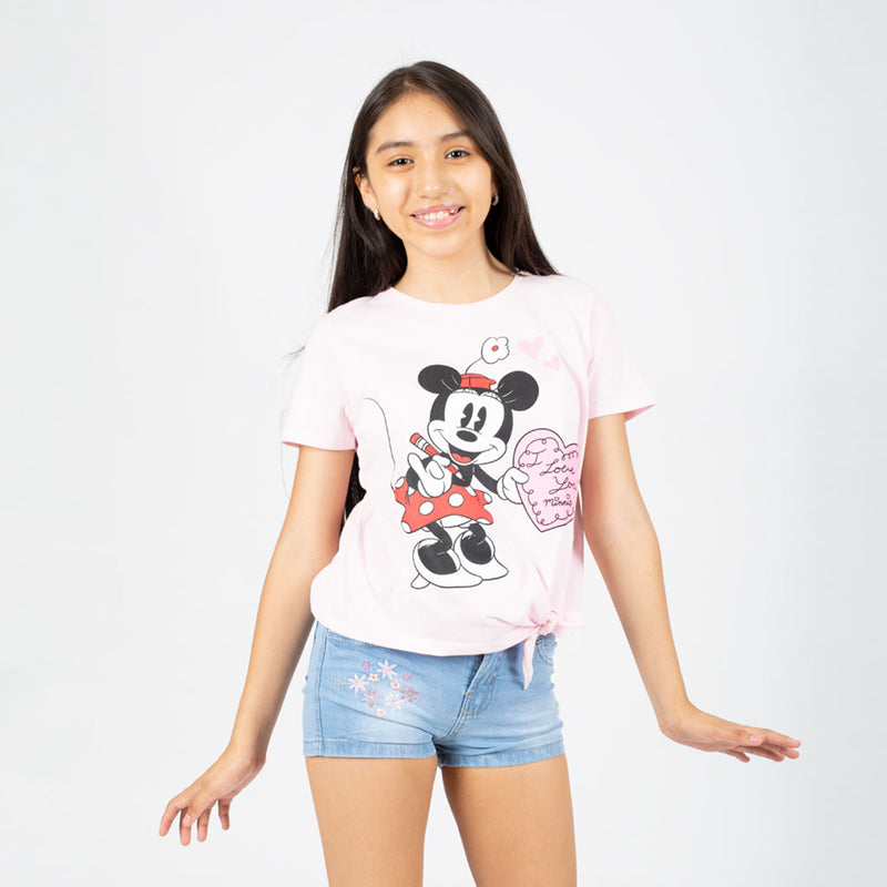 Polo Minnie Mouse Manga Corta Niña - 2x S/45.00 y 3x S/60.00