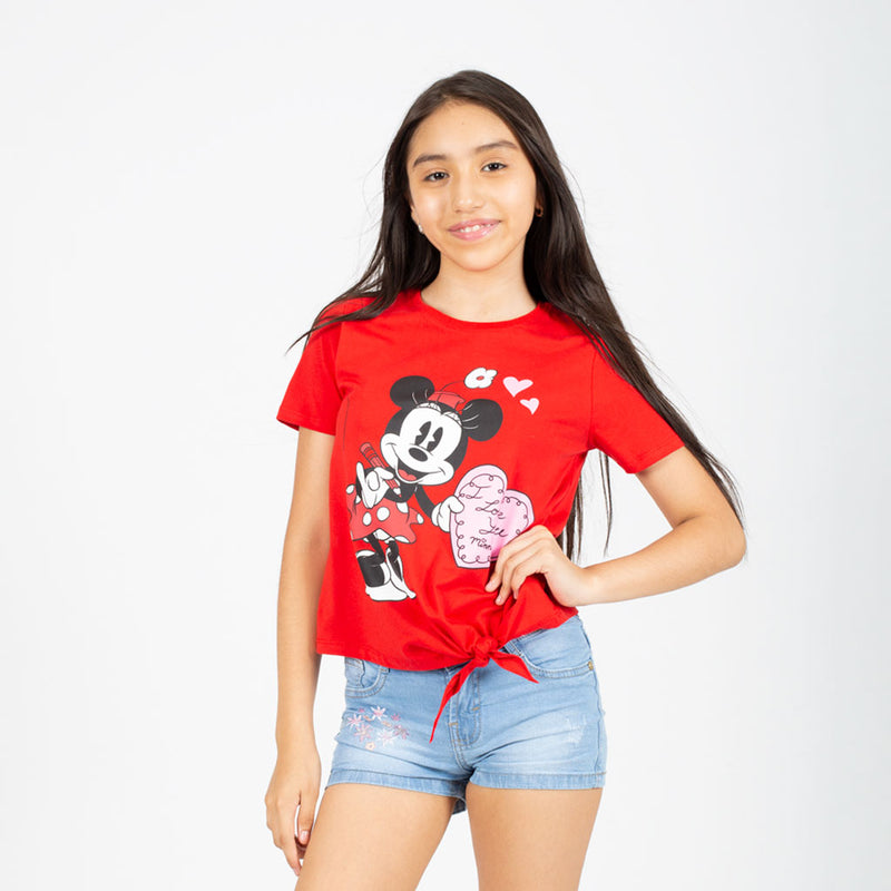 Polo Minnie Mouse Manga Corta Niña - 2x S/45.00 y 3x S/60.00