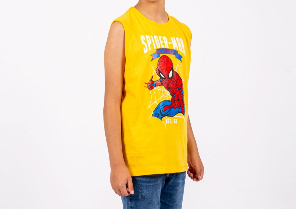 Polo Spiderman Manga Cero Niño - 2x S/35.00