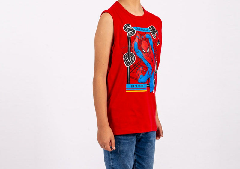 Polo Spiderman Manga Cero Niño - 2x S/35.00