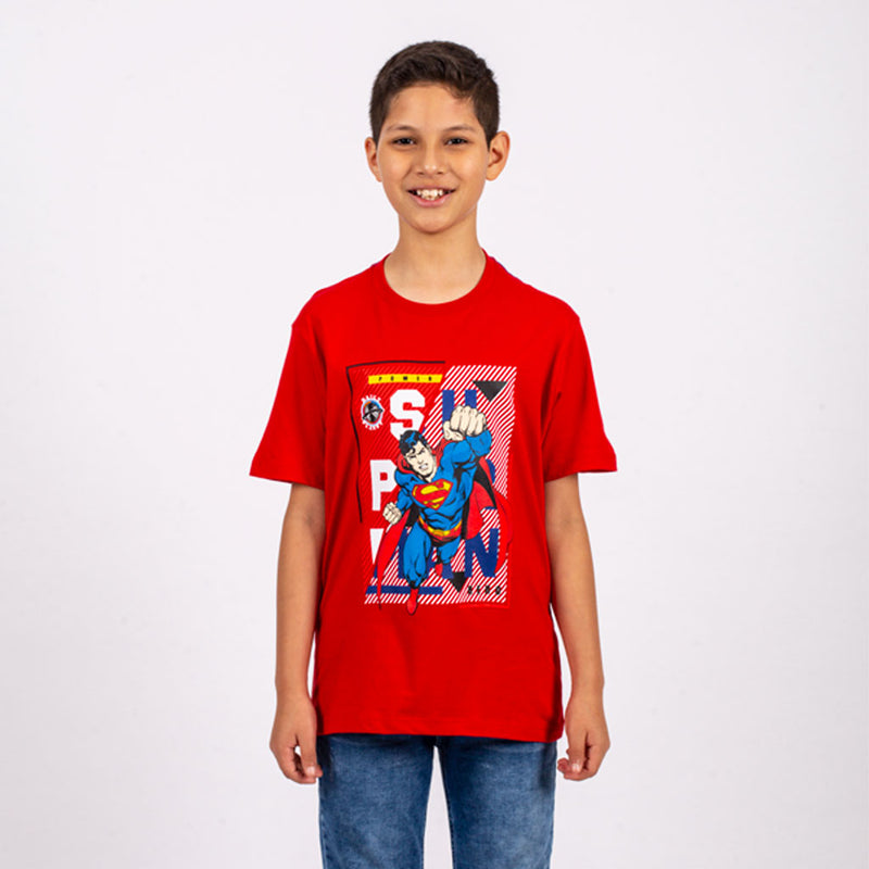 Polo Superman Manga Corta Niño - 2x S/35.00